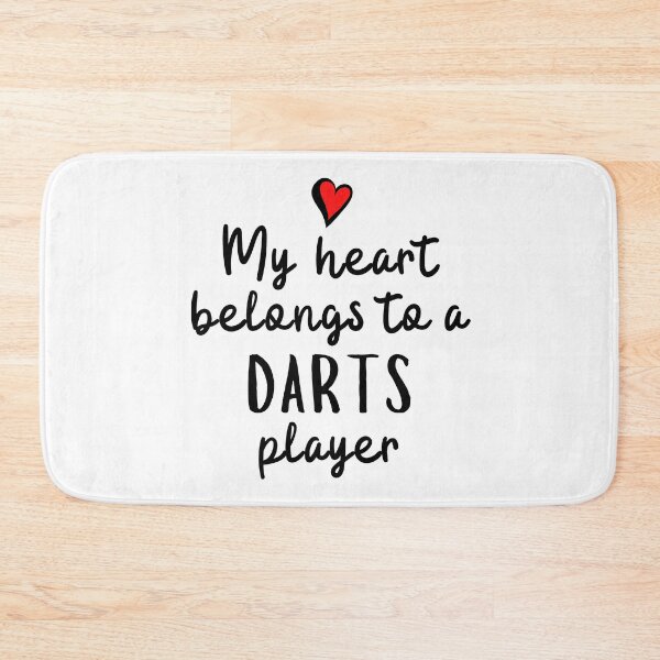 Item preview, My heart belongs to a darts player designed and sold by TheGreenGoat.