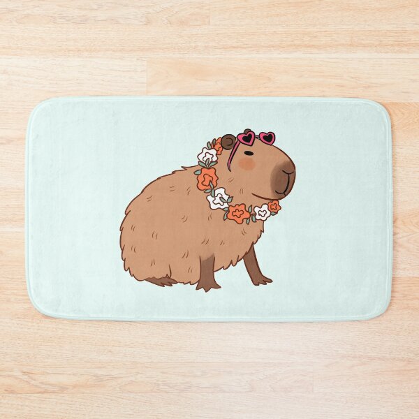 Item preview, This capybara is on vacation  designed and sold by Yarafantasyart.