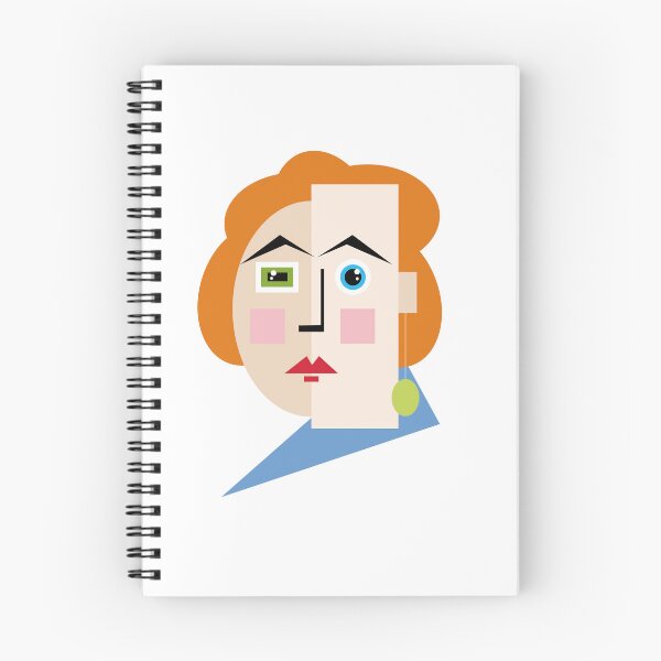 Item preview, abstract woman face designed and sold by SunGraphicArt.
