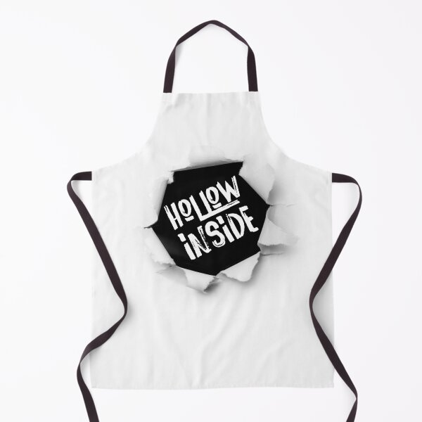 Item preview, Hollow Inside | Empty Depression Narcissism Black And White Typography designed and sold by Zazizu.