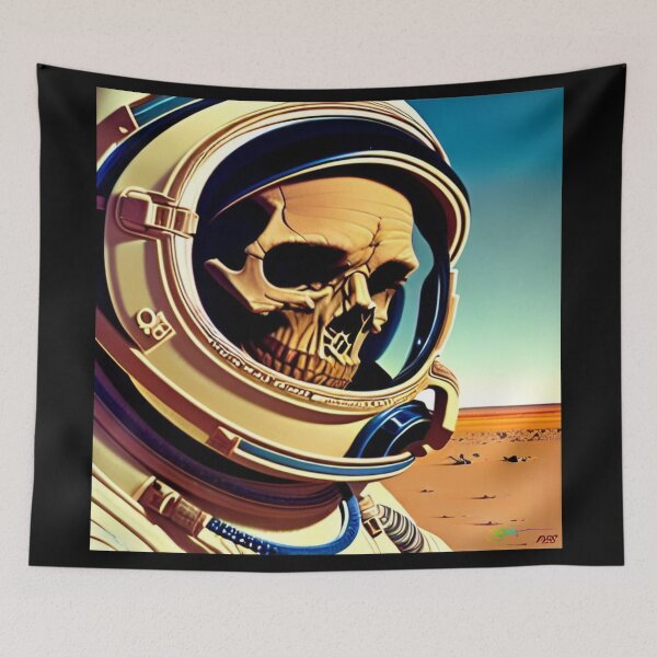 Item preview, Retro Scifi Astronaut Skeleton 13 designed and sold by Benito Del Ray.