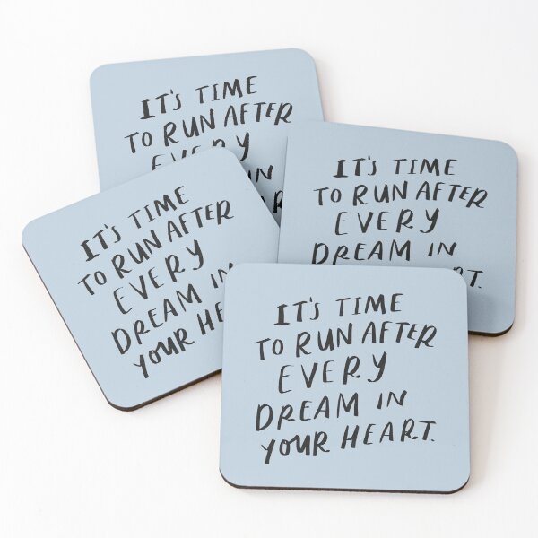 Item preview, It is Time to Run after Every Dream in your Heart. designed and sold by seaniemendoza.