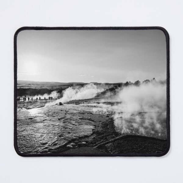 Item preview, Geothermal Area Iceland B&W designed and sold by Kate-P-.