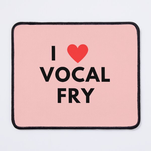 Item preview, I Love Vocal Fry Funny Love  designed and sold by FirnandArt.