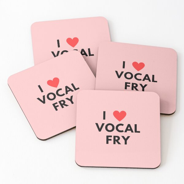 Item preview, I Love Vocal Fry Funny Love  designed and sold by FirnandArt.