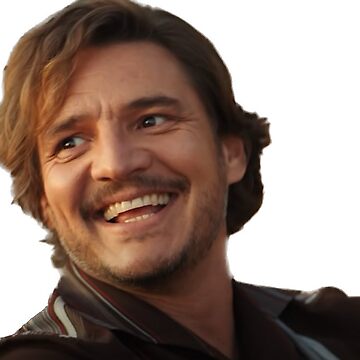 Artwork thumbnail, Unhinged Pedro Pascal Sticker by floridiangoblin