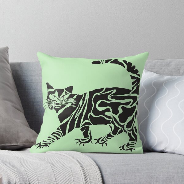 Item preview, Tribal Cat designed and sold by LaFranceDesigns.