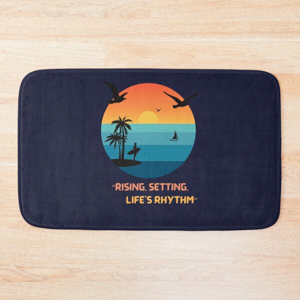 Item preview,  "Rising, setting, life's rhythm." designed and sold by Nirav-25.