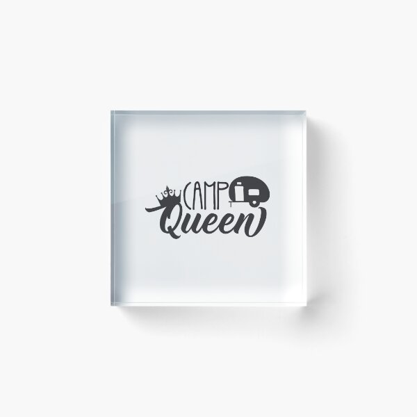 Item preview, CAMP QUEEN designed and sold by SticerOcean.