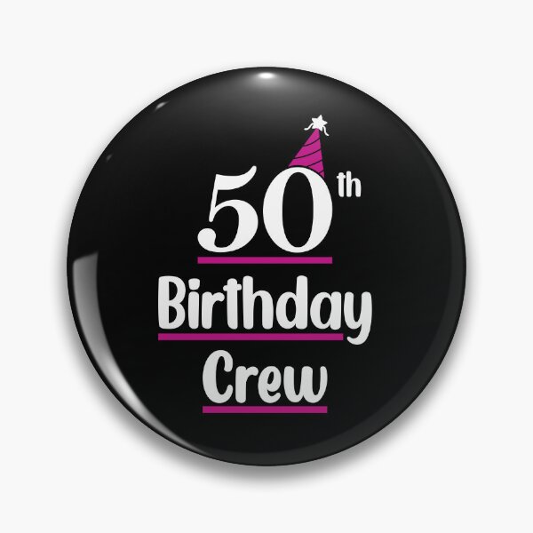 Item preview, 50th Birthday Crew - 50th Birthday Party designed and sold by B3N-arts.