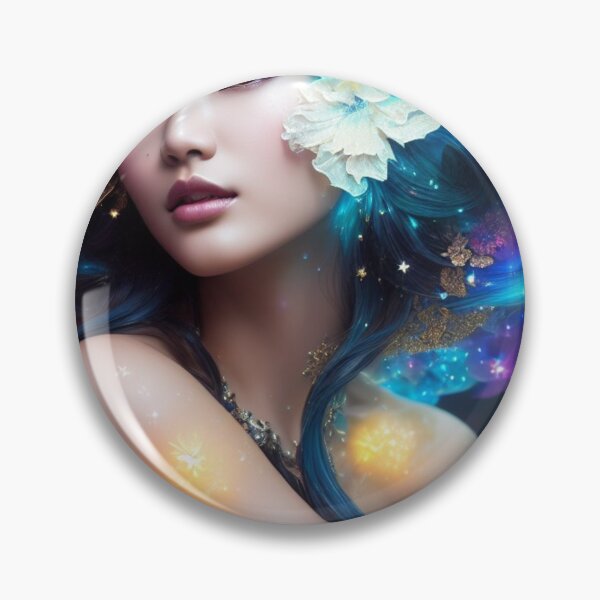 Item preview, Cosmic Beauty #5 - Cosmic Beauty with Black Hair - Part of the 3rd Cosmic Beauty Collection designed and sold by DoubleExposures.