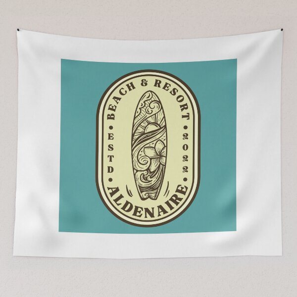 Item preview, Beach Resort Style Logo designed and sold by Beach-Designs.