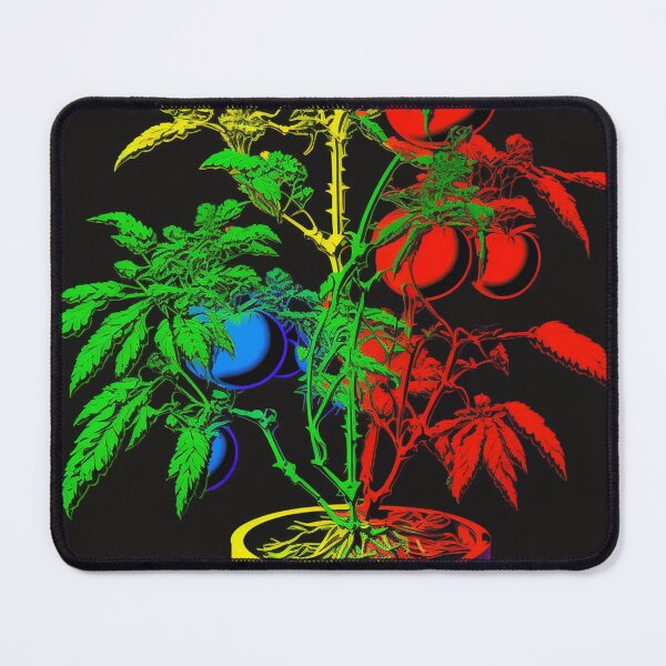 Item preview, Colorful tomato, blue red yellow green RAINBOW! designed and sold by NxtGenArt.