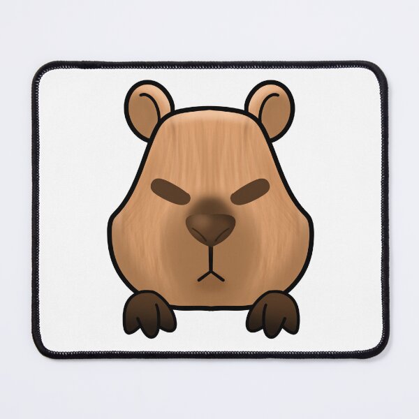 Item preview, Capybara Face designed and sold by C2H2Cu3O8.