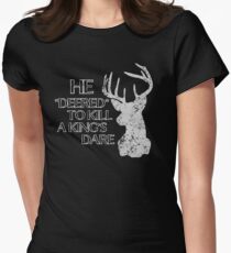 Wage mich Tailliertes T-Shirt für Frauen
