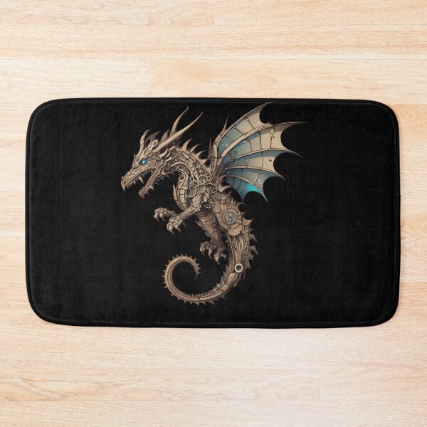 Item preview, Steampunk Dragon fantasy Illustration designed and sold by Gerald Waters.