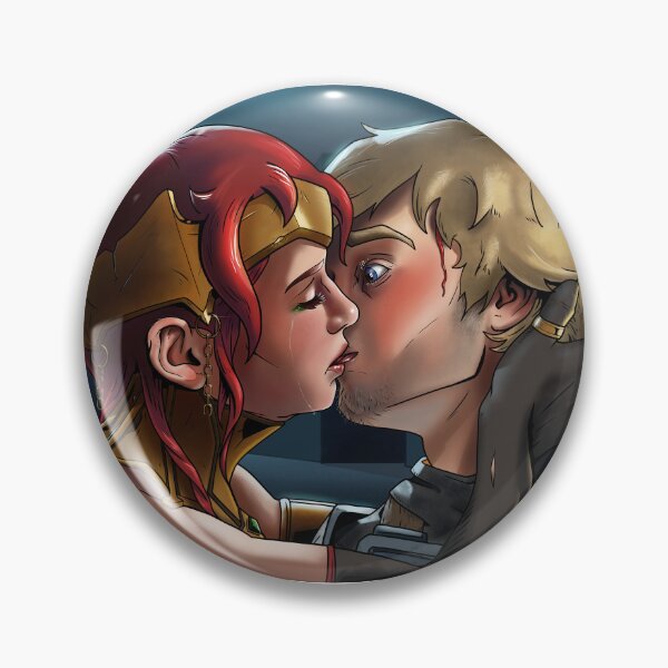 Item preview, Last First Kiss | Jaune Arc and Pyrrha Nikos Fan Art | High Quality designed and sold by TimberW0lf Studios.