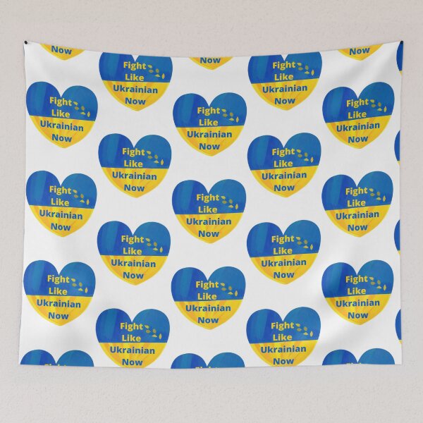 Item preview, Best #1 Seller Worldwide Fight Like Ukrainian Now Heart Love    designed and sold by MolinelliVintag.