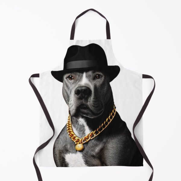 Item preview, The Godpupfather - Gangster pitbull dog - The Pitbull Boss designed and sold by WBP Mart.