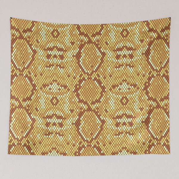 Item preview, Orange Snake Skin Pattern designed and sold by Ayoub14.