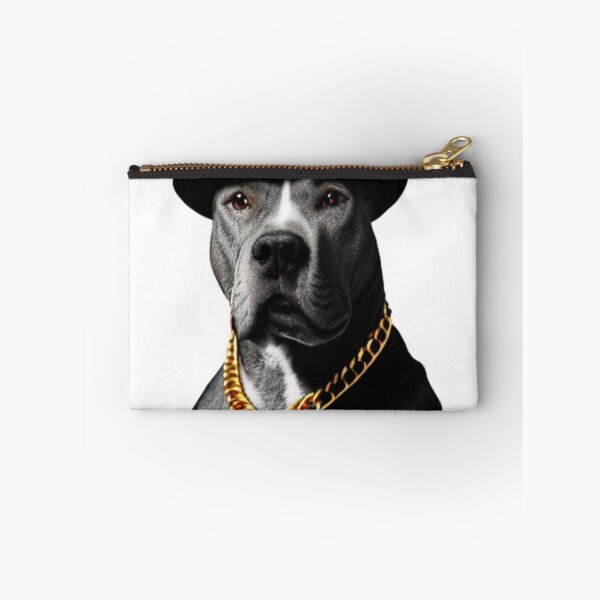 Item preview, The Godpupfather - Gangster pitbull dog - The Pitbull Boss designed and sold by WBP Mart.