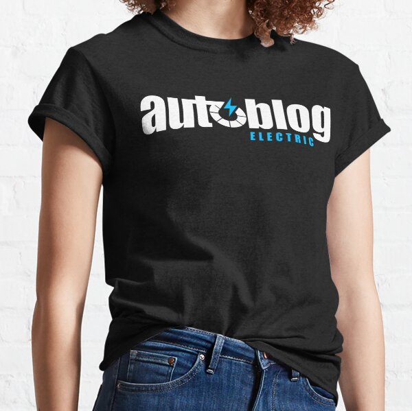 Autoblog Electric - White Classic T-Shirt
