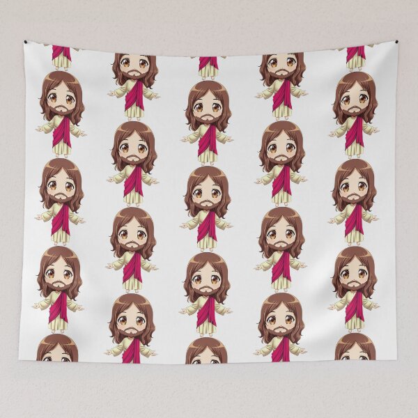 Item preview, Little Anime Jesus   designed and sold by MolinelliVintag.