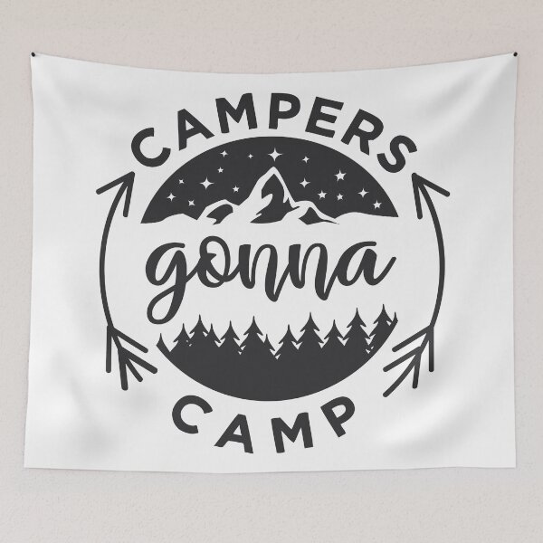 Item preview, CAMPER GONNA CAMP designed and sold by SticerOcean.