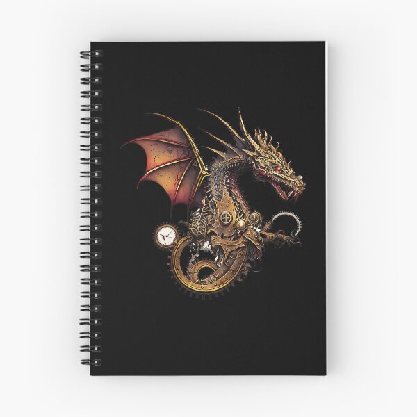 Item preview, Steampunk Dragon fantasy Illustration designed and sold by Gerald Waters.