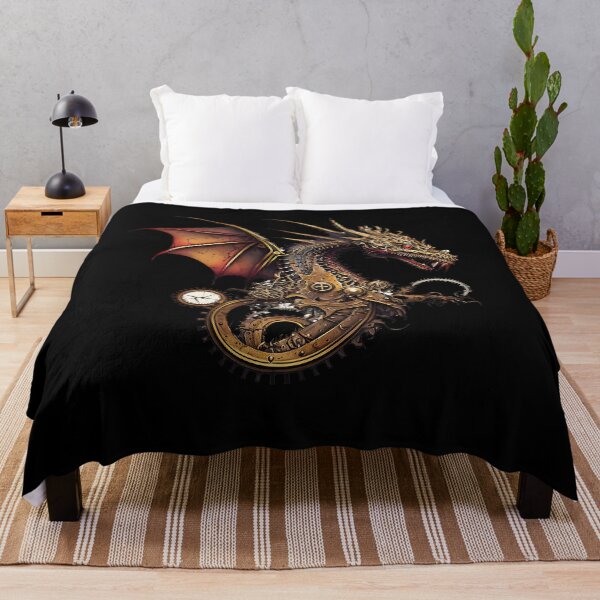 Item preview, Steampunk Dragon fantasy Illustration designed and sold by Gerald Waters.