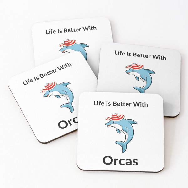 Item preview, Life is better with Orcas designed and sold by Gracefashionark.