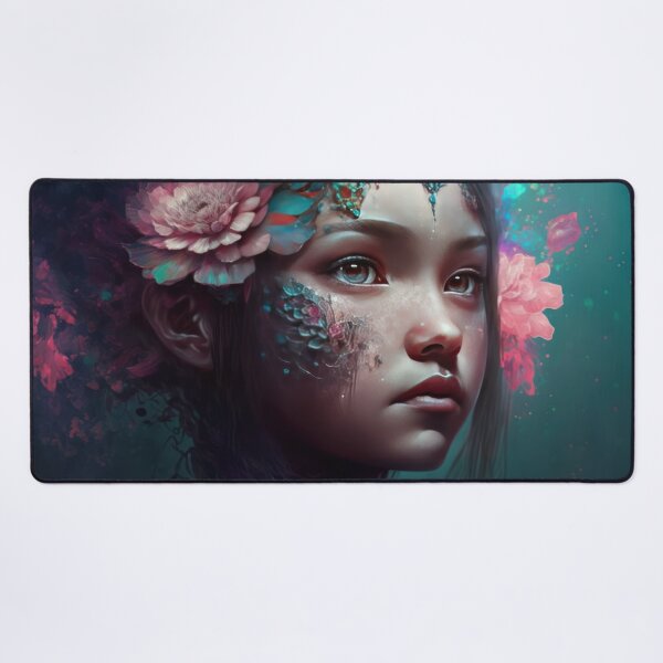 Item preview, Cosmic Flower Princess designed and sold by AdamesArtStudio.