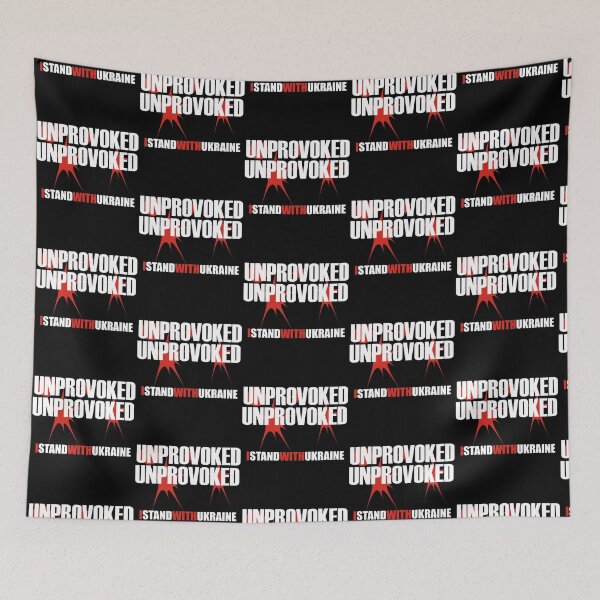 Item preview, of Unprovoked We Stand with Ukraine   designed and sold by MolinelliVintag.