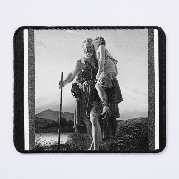 Item preview, Belisarius Engraving by Baron Auguste Desnoyers Remastered Xzendor7 Classical Art Old Masters Reproductions designed and sold by Xzendor7 Digital Art Creations.