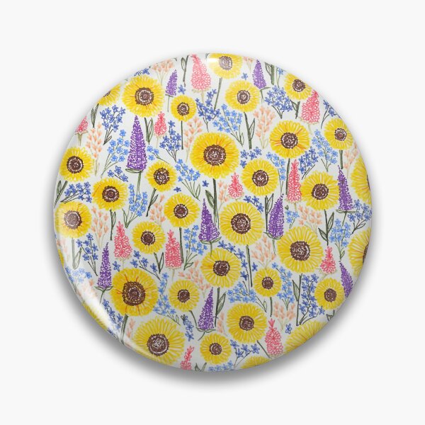 Artikelvorschau, Sonnenblumenfeld entworfen und verkauft von Kait Jay.