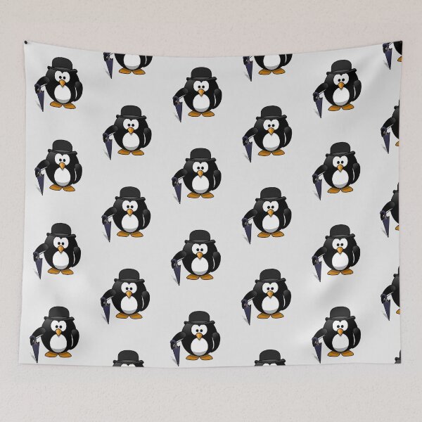 Item preview, Little Cute Mr. Aristocrat Penguin  designed and sold by PrintPress.