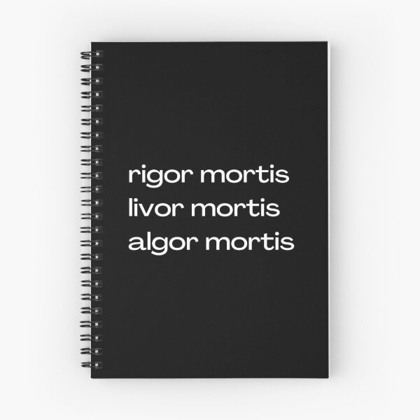 Item preview, Stages of rigor mortis designed and sold by foreverfictionl.
