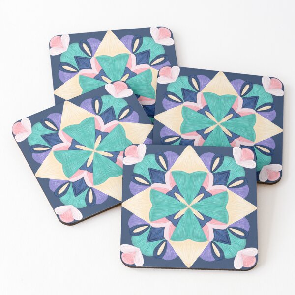 Item preview, Painterly Clover Mandala designed and sold by Peace502.