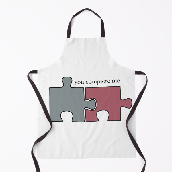 Item preview, "You Complete Me" Funny Puzzle Piece Design designed and sold by emmamarlene.