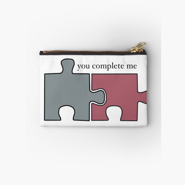 Item preview, "You Complete Me" Funny Puzzle Piece Design designed and sold by emmamarlene.