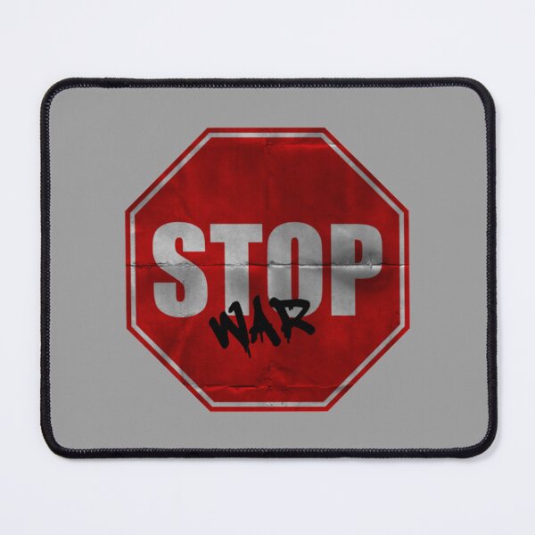 Item preview, Stop War Traffic Sign designed and sold by ByOStass.