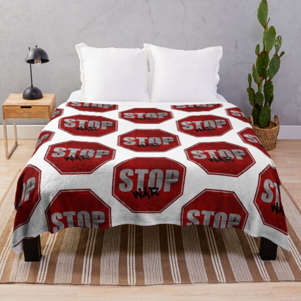 Item preview, Stop War Traffic Sign   designed and sold by ByOStass.