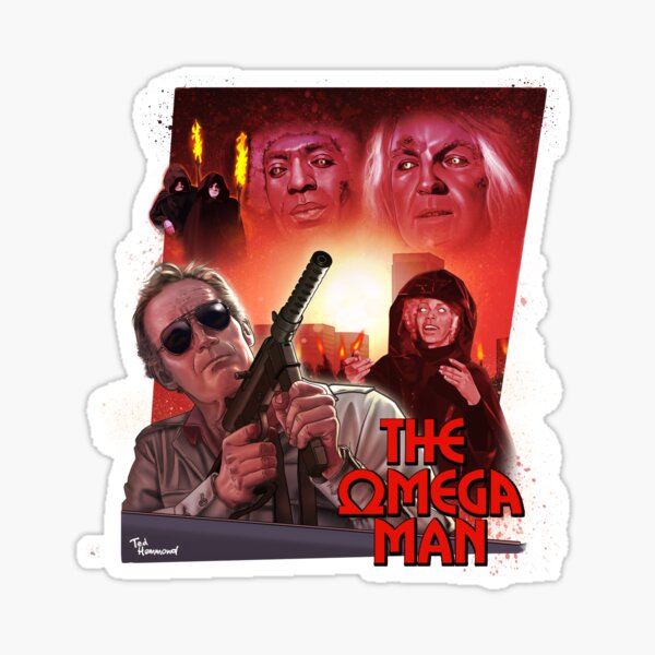 The Omega Man Sticker