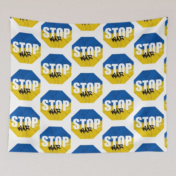 Item preview, Stop War Traffic Sign   designed and sold by ByOStass.