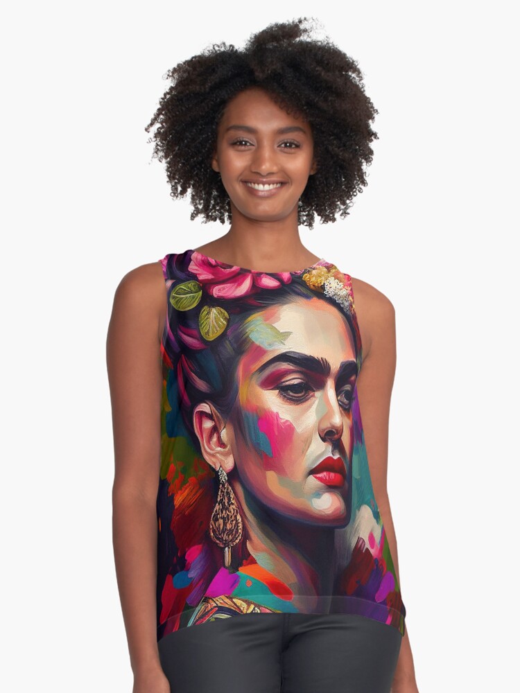 Item preview, Sleeveless Top designed and sold by SanzidaDesign.