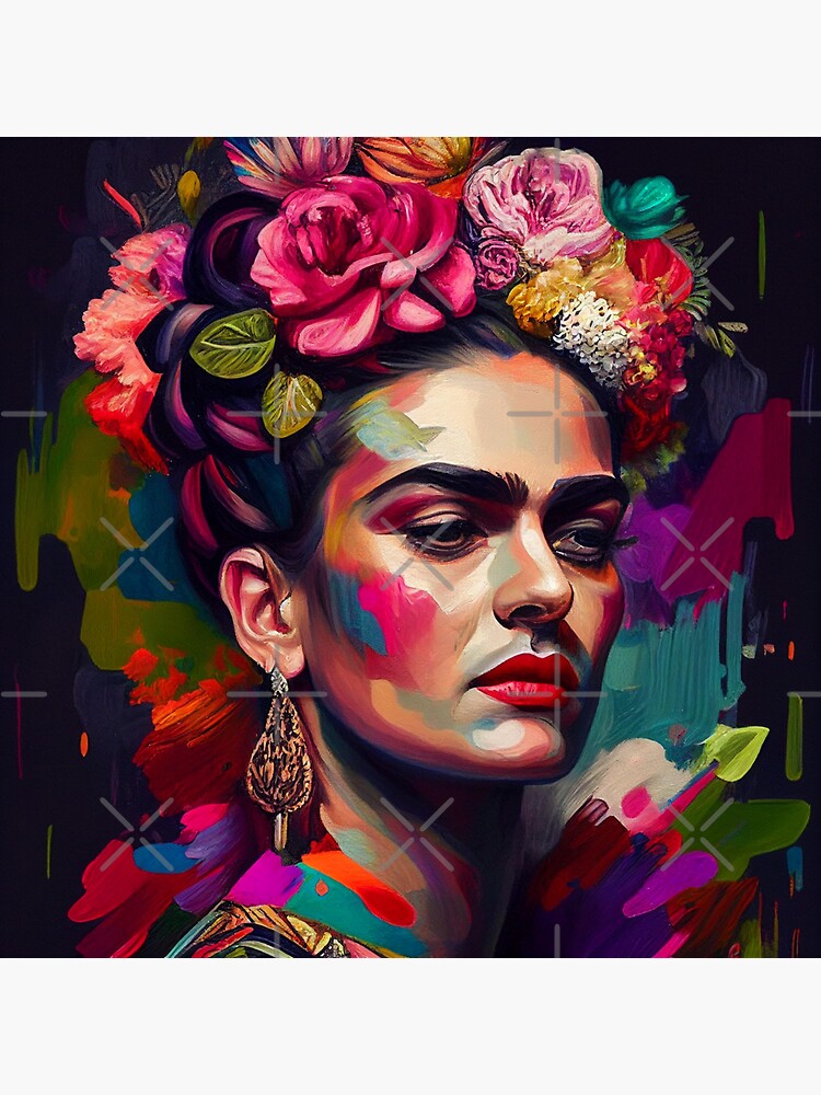 Frida Kahlo Mexicana Sticker