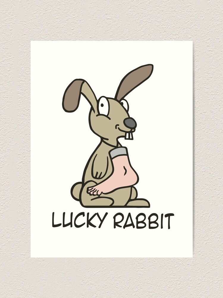 Rabbit (rabbit's Art Print by LaundryFactory | Redbubble