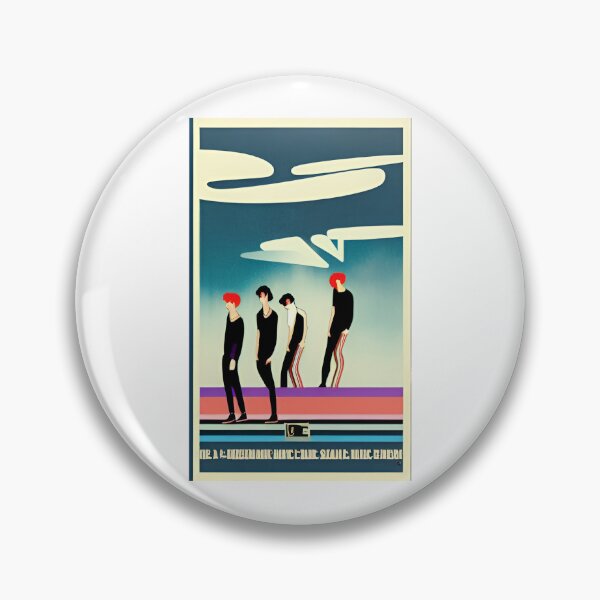 Item preview, Abstract art print of The 1975 designed and sold by Stitch05.