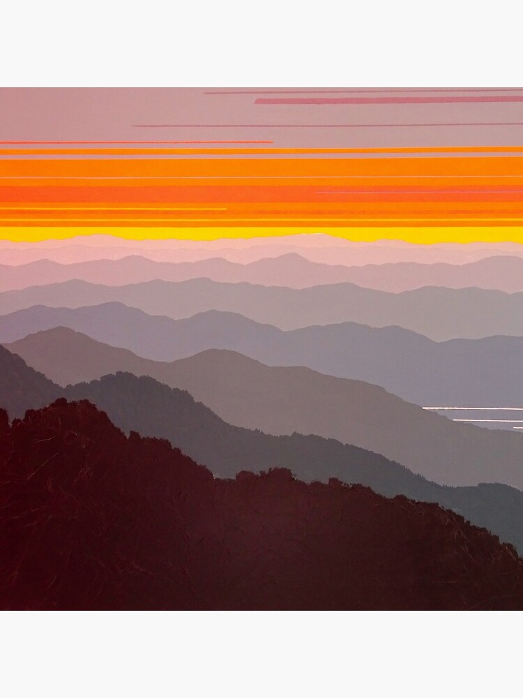 "Misty Mountain Morning" #97 by CindyLouChenard