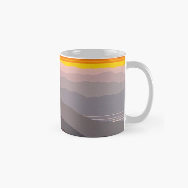 "Misty Mountain Morning" #97 Classic Mug